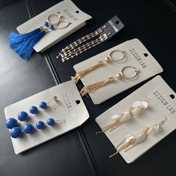 NEW. Bundle of Design Lab Earrings. $105 worth - Picture 3 of 3